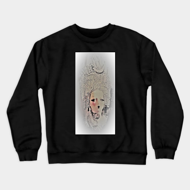 MARIE ANTOINETTE MANNEQUIN by Jacqueline Mcculloch  for House of Harlequin Crewneck Sweatshirt by jacquline8689
